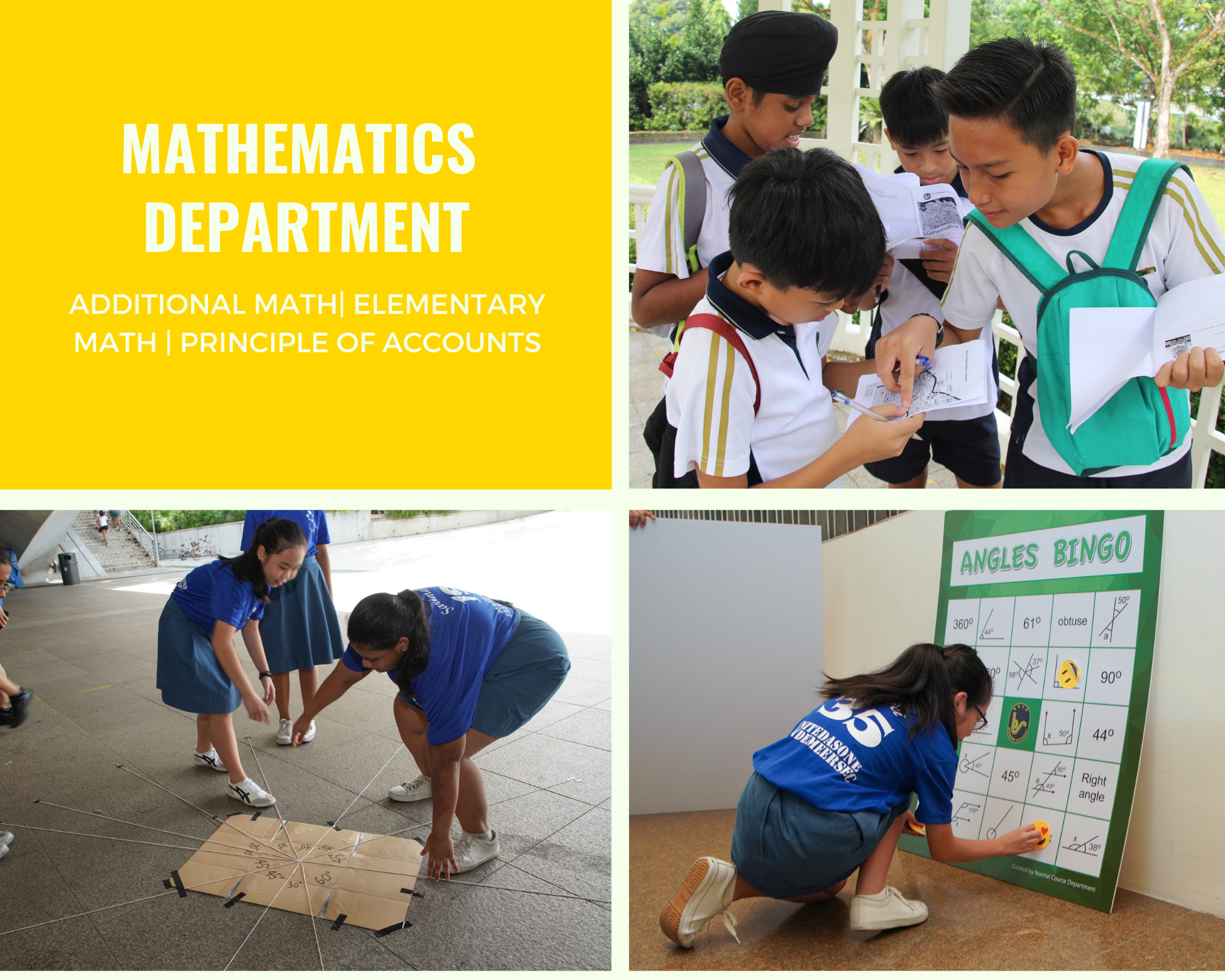 Mathematics Department Overview