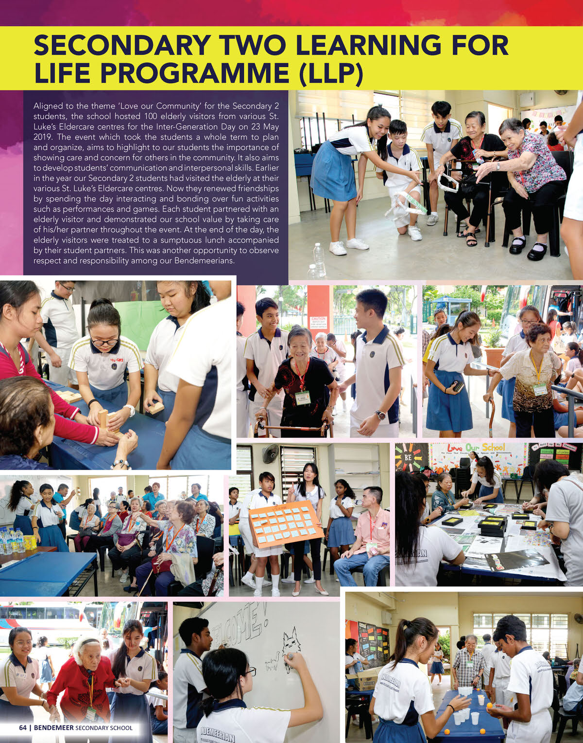 Secondary Two Learning for Life Programme