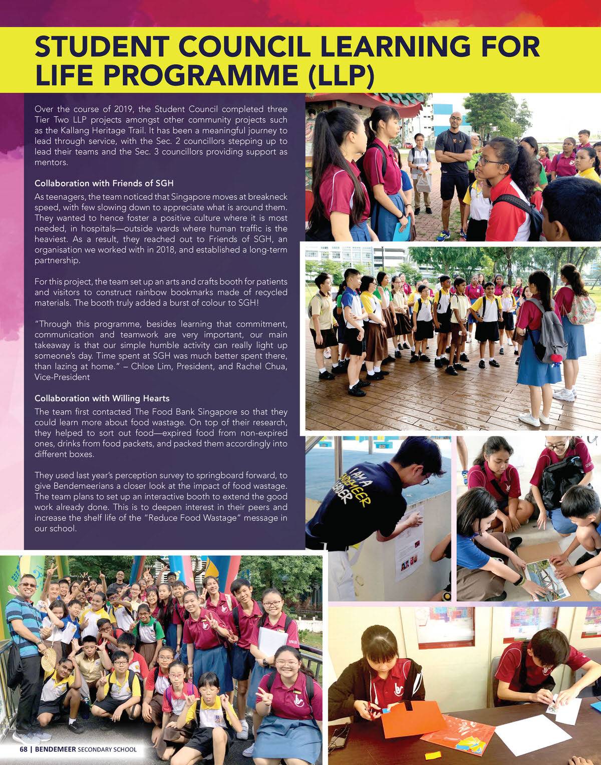 Student Council Learning for Life Programme